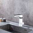 Robinet electric Instant 3500 W, Alb, Afisaj Led, Otel Inoxidabil, IPX4
