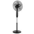 Ventilator cu picior, Afisaj tactil, 50 W, 3 viteze, Telecomanda, Inaltime reglabila 114 - 137 cm, Oscilatie, Diametru 40 cm