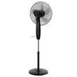 Ventilator cu picior, Afisaj tactil, 50 W, 3 viteze, Telecomanda, Inaltime reglabila 114 - 137 cm, Oscilatie, Diametru 40 cm
