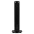 Ventilator turn, 50 W, Temporizator, Telecomanda, Oscilatie automata, Butoane tactile, Negru