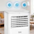Aparat de aer conditionat portabil, 9000 BTU, 3 moduri  Ventilator, Racire si Dezumidificare, Wi-Fi app Tuya, Telecomanda