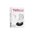 Casti cu bluetooth Sal TWS 1/SL, ultra usoare, albe