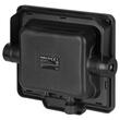 Proiector cu panou solar, IP65, 500 lm, lumina rece 6800K, 6W, cablu 3 m, Telecomanda