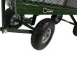 Carucior de gradina Vivatechnix VMD-1007, roti gonflabile, 1100X500X550mm, max.300Kg, 100L