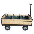 Carucior de gradina Strend Pro VTX, fara ladite, 1380x650 x600 mm, max 300Kg