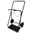 Carucior pentru transportat 2 x butelii gaz, Otel, Max. 180 kg, 67x54x113 cm, platforma 52x57 cm