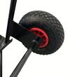 Carucior pentru transportat 2 x butelii gaz, Otel, Max. 180 kg, 67x54x113 cm, platforma 52x57 cm