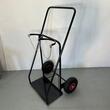 Carucior pentru transportat 2 x butelii gaz, Otel, Max. 180 kg, 67x54x113 cm, platforma 52x57 cm