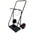 Carucior pentru transportat 2 x butelii gaz, Otel, Max. 180 kg, 67x54x113 cm, platforma 52x57 cm