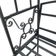 Arcada cu banca pentru flori agatatoare Vivatechnix VMD-1034, dimensiune 207x114x50 cm