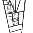 Arcada pentru flori agatatoare Vivatechnix VMD-1035, dimensiune 206x114x50 cm