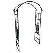 Arcada pentru flori agatatoare, dimensiuni 205x115x49 cm, otel