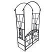 Arcada cu porti pentru flori agatatoare Vivatechnix VMD-1036, dimensiune 206x114x50 cm