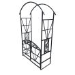 Arcada cu porti pentru flori agatatoare Vivatechnix VMD-1036, dimensiune 206x114x50 cm