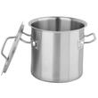 Oala cu capac, uz profesional Yato Gastro 20x20 cm, Inox alimentar, 6 l