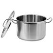 Oala cu capac, uz profesional Yato Gastro 28x18 cm, Inox alimentar, 11.1 l
