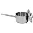 Cratita cu capac si maner, uz profesional Yato Gastro 16x9.5cm, capacitate 1.9l, Inox alimentar