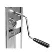 Masina profesionala pentru facut carnati, Yato Gastro Inox, 15L, 219x400mm, 4 palnii
