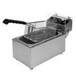Friteuza profesionala Yato Gastro 6 l, putere 2 kW, monofazat, Inox, 43x20x29 cm