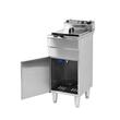 Friteuza profesionala electrica, Yato Gastro, Inox, capacitate 11.5 L, putere 5 kW, trifazat