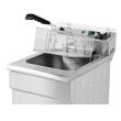 Friteuza profesionala electrica, Yato Gastro, Inox, capacitate 11.5 L, putere 5 kW, trifazat