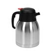 Termos cu buton deschidere, Yato Gastro, capacitate 1.5 litri, Inox