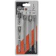 Set 6 adaptoare Yato YT-04629, HEX, Crom Vanadiu