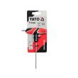 Cheie hexagonala cu maner in T, Yato YT-05586, 3mm, lungime 100mm, cu bila