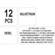 Set profesional Yato YT-06003 pentru sistemul de cronometrare a motoarelor diesel Opel, Suzuki, Fiat