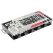 Set 200 saibe Yato YT-06863, cu crestaturi exterioare anti-vibrante 