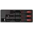Set razuitoare pentru chiulasa motor  Yato YT-08474, Crom Vanadiu, 3 piese