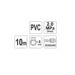 Furtun pentru aer comprimat Yato YT-24220, 1/4, 10 m