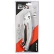 Cutter cu lama trapezoidala YT-75201, 61x33x0.5 mm