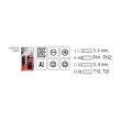 Cutit multifunctional 2 in 1 Yato YT-76031, cutit si surubelnita 