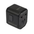 Priza adaptoare pentru calatorii Yato, USB-C, USB-A, protectie copii, 18W
