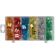Set 120 sigurante fuzibile auto, standard, Yato YT-83144, cutie transport