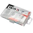 Set 100 sigurante fuzibile auto, Yato YT-83145, Mini cu profil redus, cutie organizatoare