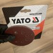 Set 5 discuri abrazive Yato YT-83453, P80, 125 mm
