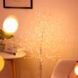 Decoratiune luminoasa copac, Inaltime 150 cm, IPX4, 45 W, Lumina calda 3500K, 750 x Led