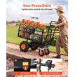 Carucior electric 500 W, 4 x Roti, 36 V, 432 Wh, Capacitate max 300 kg, Basculabil
