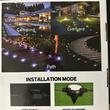 Ghirlanda luminoasa RGB Telecomanda, lungime 18 m, 100-240 V, 24 led-uri, 12 W, IP44, fixare in pamant, perete sau agatare