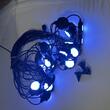Ghirlanda luminoasa RGB Telecomanda, lungime 18 m, 100-240 V, 24 led-uri, 12 W, IP44, fixare in pamant, perete sau agatare