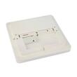 Plafoniera led Andrea Square 15W, Alb, 1275 lm, lumina rece 6400K, dimensiune 220x220x49 mm, IP54