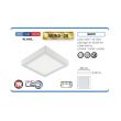 Panou led Arine-28, patrat, lumina naturala, 28W, 30x30cm, 1960 lm
