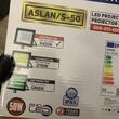 Proiector cu senzor de miscare Aslan 50S, putere 50W, 5750 lm, lumina rece 6400K, 175-250V, IP65