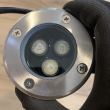 Spot exterior pentru pardoseala Azur-3, Otel inoxidabil, IP67, Led, 3W, 300 lm, lumina naturala, incastrabil