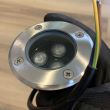 Spot exterior pentru pardoseala Azur-3, Otel inoxidabil, IP67, Led, 3W, 300 lm, lumina naturala, incastrabil