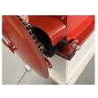 Zdrobitor de struguri cu desciorchinare BG-41803, tambur de aluminiu, separator metalic