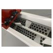Zdrobitor de struguri cu desciorchinare BG-41803, tambur de aluminiu, separator metalic