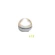 Set lampi rezistente la apă, Home CDF 1/WW, 12 buc, LED alb, lumină caldă